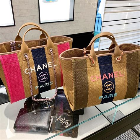 chanel beach bags